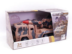 Friction Military Car W/L_M toys