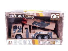 Friction Military Car W/L_M toys