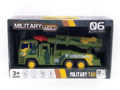 Friction Military Car W/L_M toys