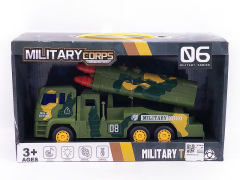 Friction Military Car W/L_M toys