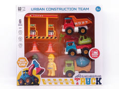 Friction Construction Truck Set(3in1) toys