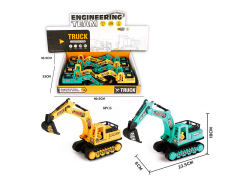 Friction Excavating Machinery(8in1) toys