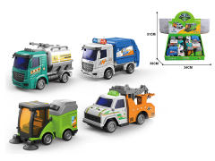 Friction Sanitation Truck(8in1) toys