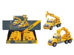 Friction Construction Truck W/L_S(8in1) toys