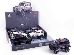 Friction Police Car W/L(6in1) toys