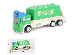 Friction Sanitation Truck toys