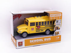 1:20 Friction School Bus W/L_S toys