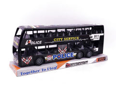 惯性双层警察巴士