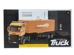 Die Cast Container Truck Set Friction