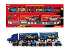 Friction Container Truck Set(2C) toys