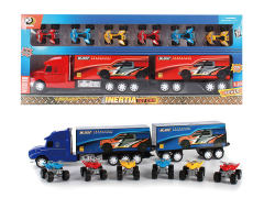 Friction Container Truck Set(2C) toys