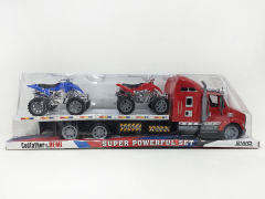 Friction Truck Tow Free Wheel Motorcycle toys