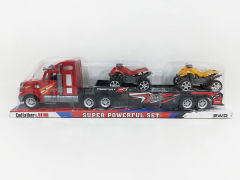 Friction Truck Tow Free Wheel Motorcycle(3C) toys