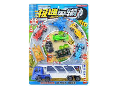 Friction Tow Truck & Free Wheel Car
