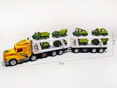 Friction Double Deck Trailer toys