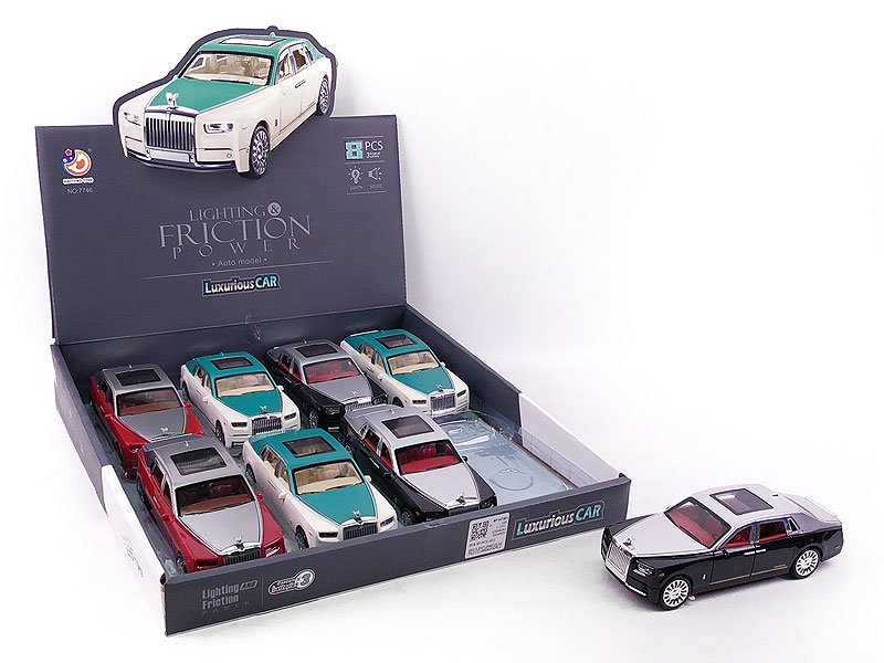 Friction Car W/L(8in1) toys