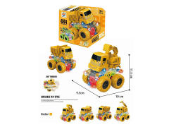 Friction Stunt Construction Truck W/L