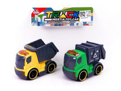 Friction Garbage Truck(2in1) toys