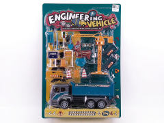 Friction Construction Truck Set(2C) toys