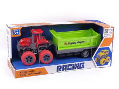 Friction Stunt Farm Truck(4C) toys