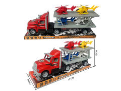 Friction Truck Tow  Pull Back Helicopter toys