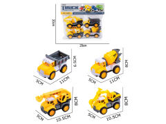 Friction Construction Truck(4in1) toys