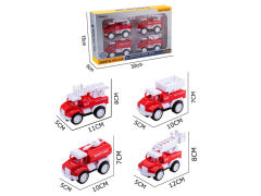 Friction Fire Engine(4in1) toys