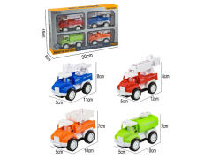 Friction Rescue Car(4in1) toys