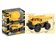 Friction Construction Truck W/L_S & Cap toys