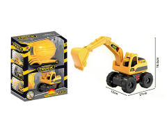 Friction Construction Truck W/L_S & Cap toys