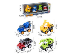 Friction Construction Truck(4in1) toys