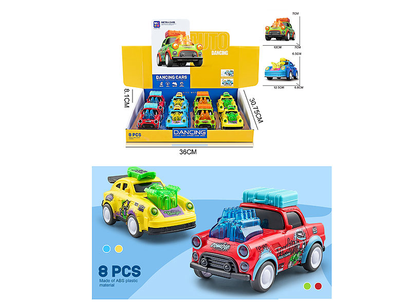Frction Car(8in1) toys