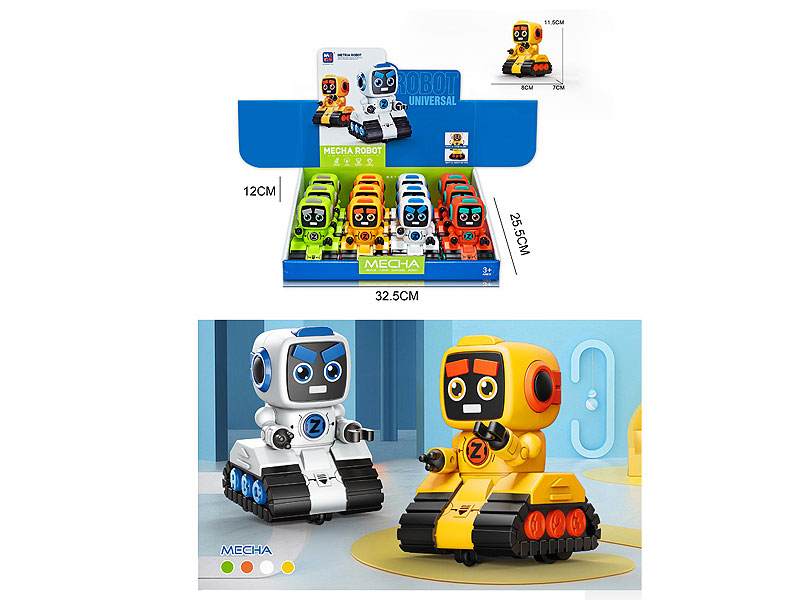 Friction Robots(12in1) toys