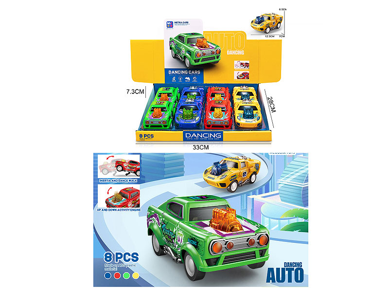 Friction Racing Car(8in1) toys