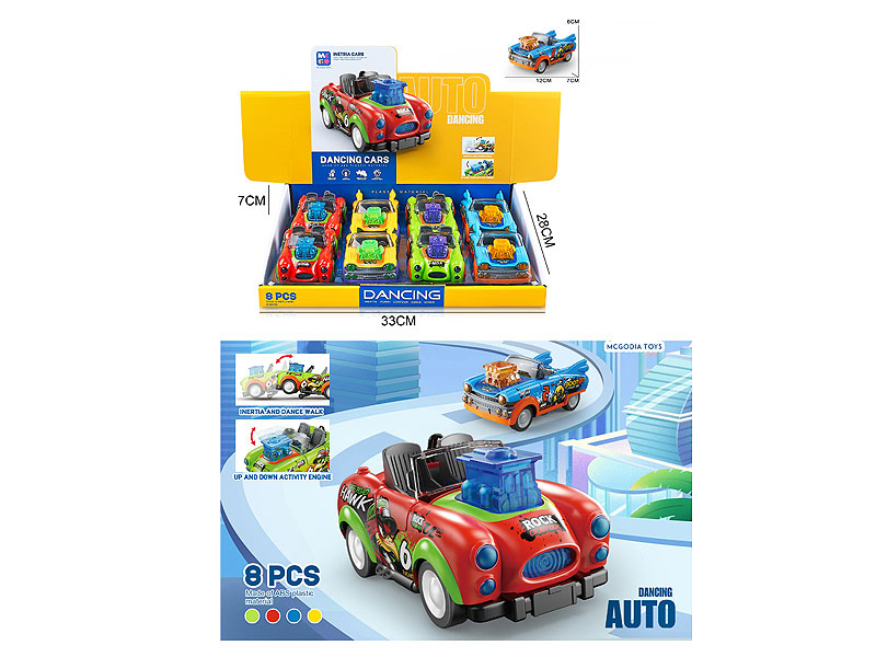 Friction Sport Car(8in1) toys