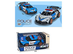 Friction Police Car W/L_S(2C) toys