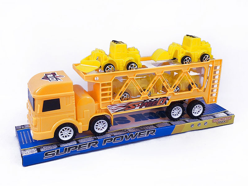 Friction  Truck Tow Construction Truck(2C) toys