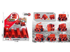 Friction Fire Engine(12in1) toys