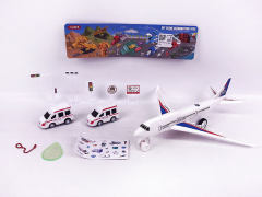 Friction Airplane Set toys