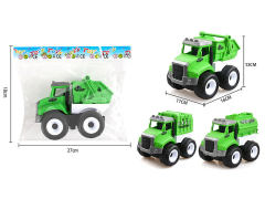 Friction Sanitation Truck(3S) toys