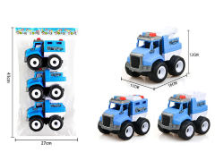 Friction Police Car(3in1) toys