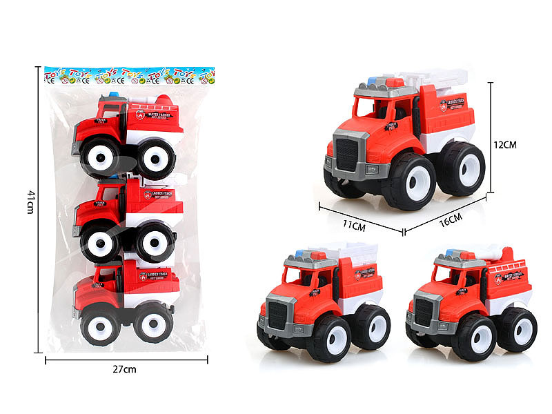 Friction Fire Engine(3in1) toys
