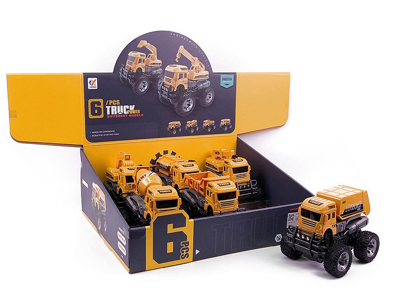 Friction Construction Truck(6in1) toys