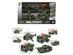 1:20 Friction Military Car W/L_S(4in1) toys