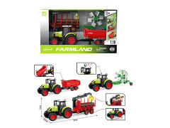 1:16 Friction Farmer Truck Set W/L_S toys