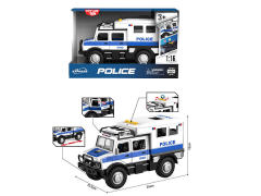 1:16 Friction Police RV W/L_S toys