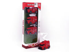 Friction Fire Engine(4in1) toys