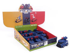 Friction Military Car(12in1) toys