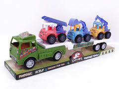 Friction Car Tow Construction Truck(2C) toys