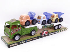 Friction Car Tow Construction Truck(2C) toys